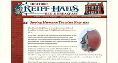 Desktop Screenshot of historicreiffhaus.com